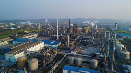 Safety production operation site