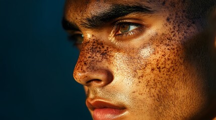 Obraz premium 98. A person with a unique birthmark