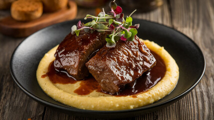 lamb chops with vegetables