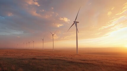 Obraz premium Investigate the benefits of investing in renewable resources