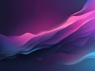 Obraz premium purple dark blue abstract background with waves and lines