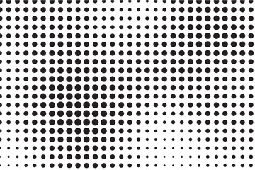 abstract gradient halftone dots background Pop art template texture Vector illustration	
