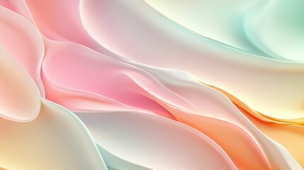 A soft, pastel-colored abstract background with flowing, curved lines and subtle textures for a calm and soothing effect.