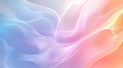 Obraz premium A soft, pastel-colored abstract background with flowing, curved lines and subtle textures for a calm and soothing effect.