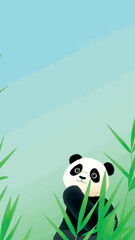 Naklejka premium smalldesigncompany01_cute_simple_cartoon_minimal_illustration_o_e4309528-a7e1-40ad-ac7a-fdb44d7da275-J