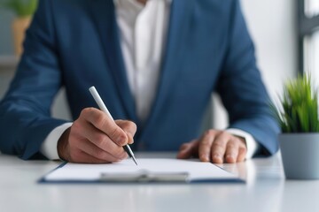 SaaS contract signing, modern office environment, Watercolor style