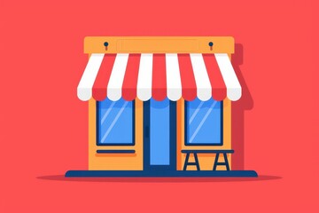 Special offer, enticing discount sign, flat design illustration