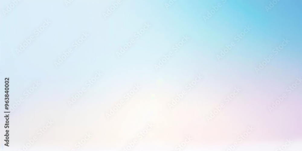 Poster background with a single color gradient transitioning from light blue to white. the background shoul