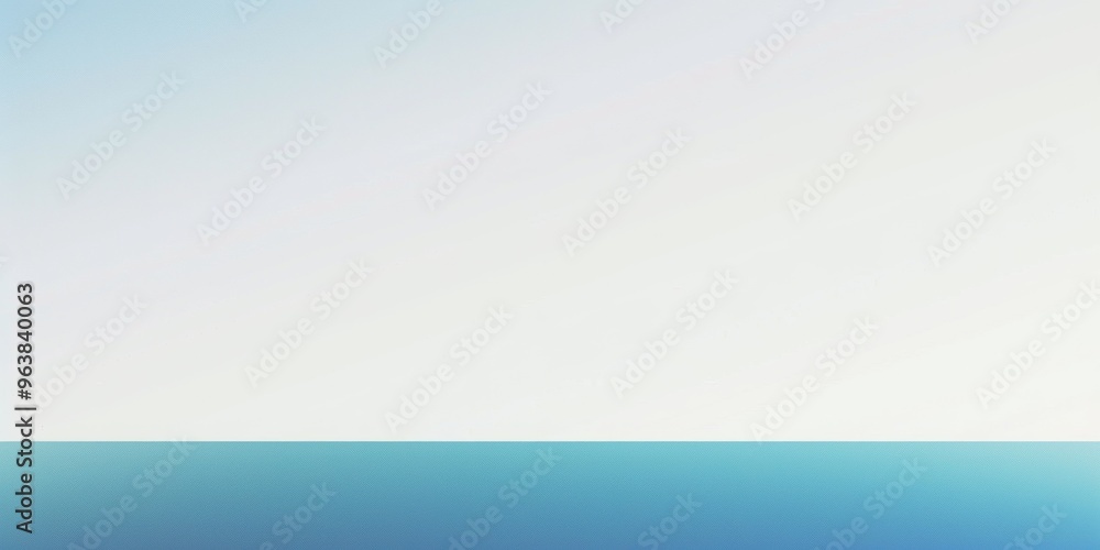Poster background with a single color gradient transitioning from light blue to white. the background shoul