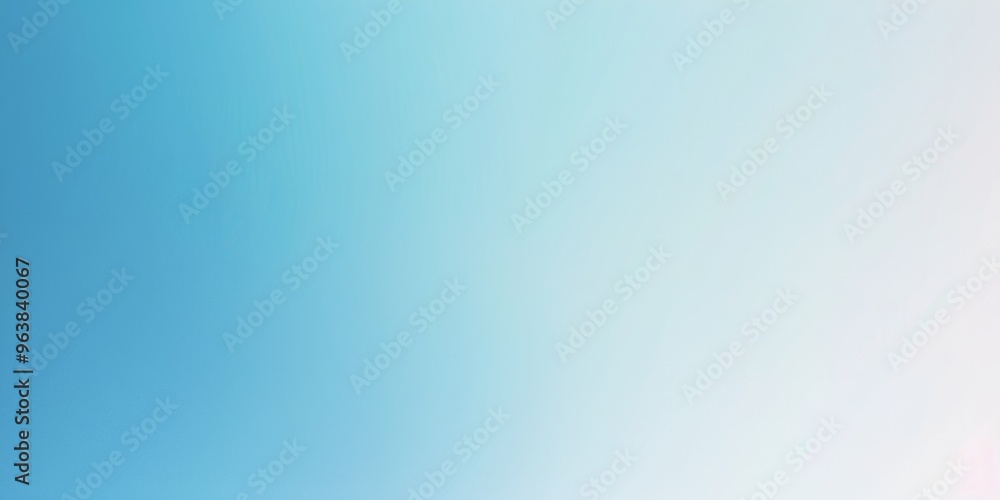 Poster background with a single color gradient transitioning from light blue to white. the background shoul