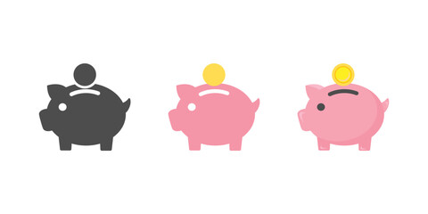 piggy bank collection set