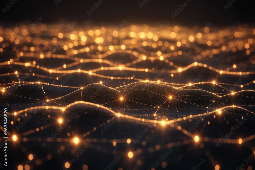 Poster neuroplasticity corpus callosum and visual cortex glowing neural network visualizing interconnected 
