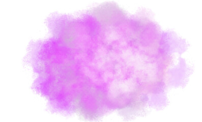 Transparent watercolor texture overlay effect. Paint stain watercolor with grain and noise texture overlay. Grungy watercolor texture. Png file