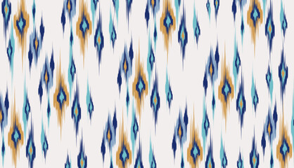 geometric ethnic vintage texture vector art design. textile fashion pattern line ikat seamless pattern and batik fabric texture asian background wallpaper geometry indian. Ethnic abstract ikat art .
