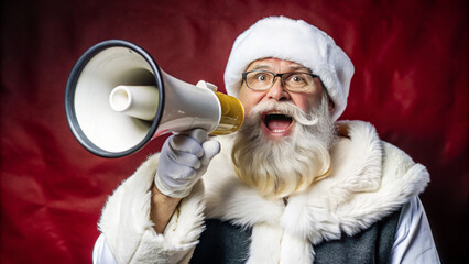 Santa Claus illustration. Santa Claus photography