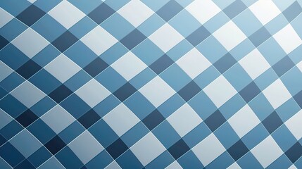 A modern background featuring a stylish blue checkered pattern. The blue color is vibrant and gives a contemporary feel. The checkered design is neatly arranged, creating a visually appealing and tren