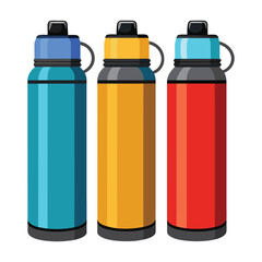 vector bottle Set illustration 