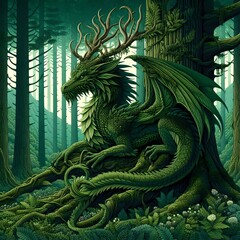 Emerald Forest Dragon