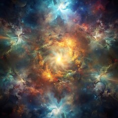 Fototapeta premium Abstract light color gradient gain noise background, dark tone, noise texture banner poster backdrop design copy space. colorful dark tone background