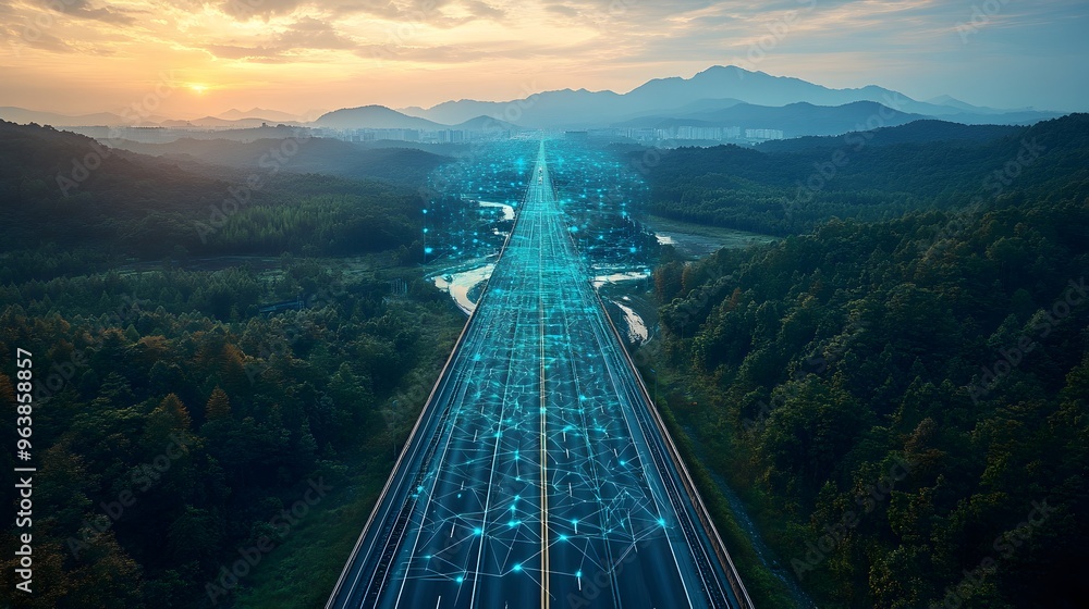 Poster innovative iot sensors monitoring smart infrastructure for efficiency and optimization
