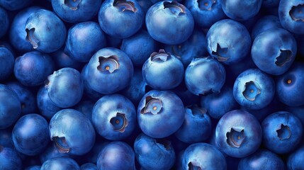 Blueberries background 