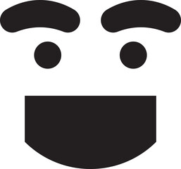 Smile Cartoon Face Expression