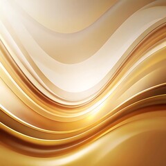 Fototapeta premium Abstract smooth gradient gold white texture background, blurred glowing background, defocused gold gradient