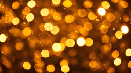 Obraz premium Abstract Golden Bokeh Background