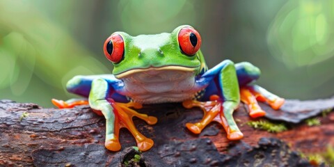 Remarkable Red-eyed Tree Frog: A Distinctive Amphibian with Captivating Characteristics
