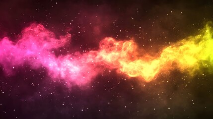 Fototapeta premium Abstract Colorful Nebula Galaxy Space Background