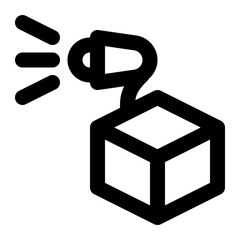 product marketing, product management, marketing, advertising, promotion, product outline icon