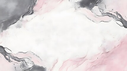 Abstract Pink and Gray Watercolor Background