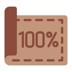 nature Leather icon representing a product made from high-quality, genuine leather.