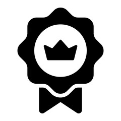 Premium quality medal icon representing the best product with superior materials and performance.