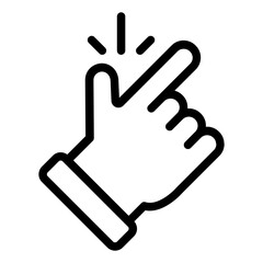 Easy to use icon representing a product designed for simplicity and user convenience.