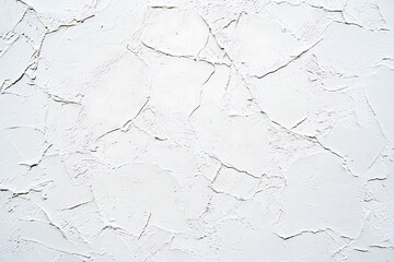 Fototapeta premium Textured White Plaster Wall With Subtle Patterns and Depth