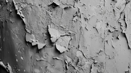 Obraz premium Texture of a Concrete Wall in Gray.