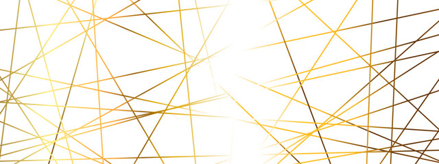 Obraz premium Luxury random golden line background.