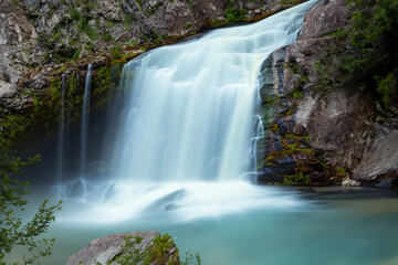 Obraz premium waterfall landscape view