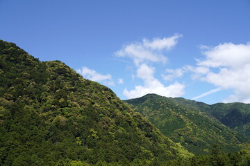 紀伊山地の山々