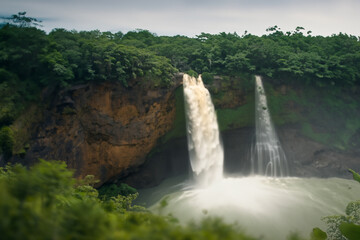 waterfall landscape view
