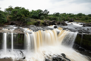 waterfall landscape view