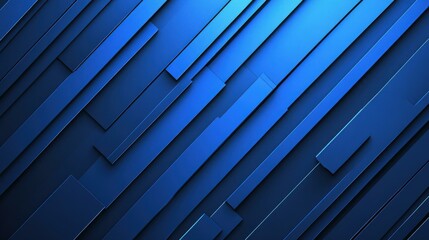 Obraz premium Discover a vibrant blue abstract background featuring glowing diagonal lines that create a modern, textured geometric pattern.