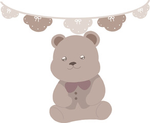 가랜드와 곰인형