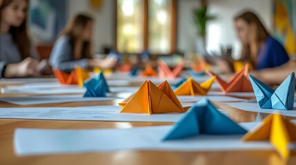 Business Team building  creativity  activities Creative Puzzle Challenge A group puzzle made of unique pieces representing different ideas