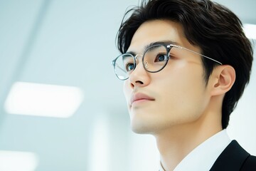 新卒採用面接に臨む大学生