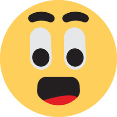 Wow Emoji, Amazing Expressoin Emoticon