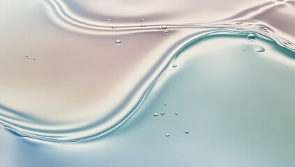 Abstract pattern of water surface combined with oil
