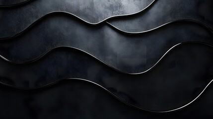 A Sleek and Modern Black Wallpaper with a Minimalist Design