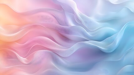 A Soothing Pastel Color-Themed Wallpaper Featuring a Delicate Design